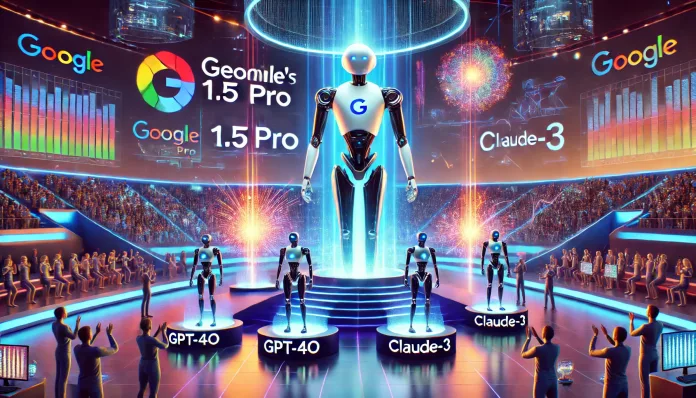 Google's Gemini 1.5 Pro ครองแชมป์ AI เอาชนะ GPT-4o และ Claude-3