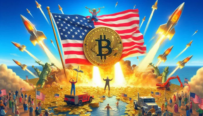 Bitcoin ทำ ATH ใหม่ทะลุ $75,000! พุ่งแรงรับกระแสทรัมป์นำโด่งโหวตเลือกตั้ง